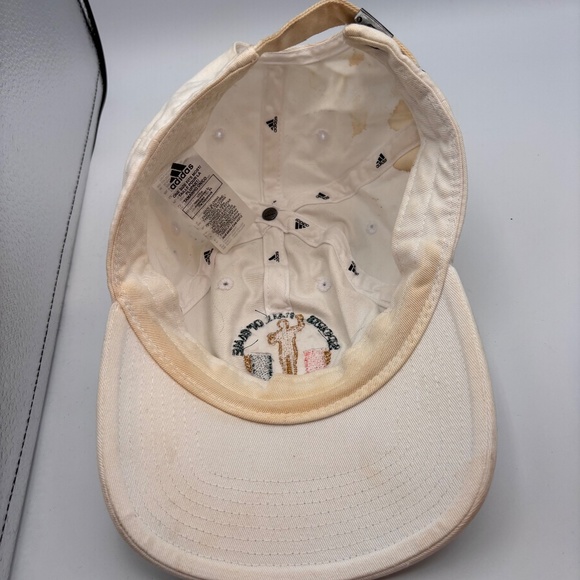 Vintage Adidas University of Miami Sports Hall of Fame White Logo Hat - Picture 11 of 15